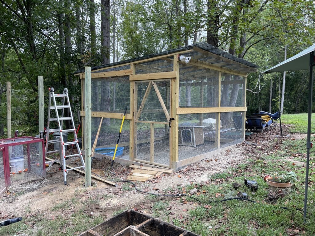 Chicken Coop in progress